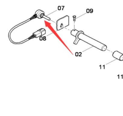 Danapak scraper level potentiometer part number 48