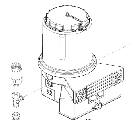 Danapak paver butter pump part number 4812037777