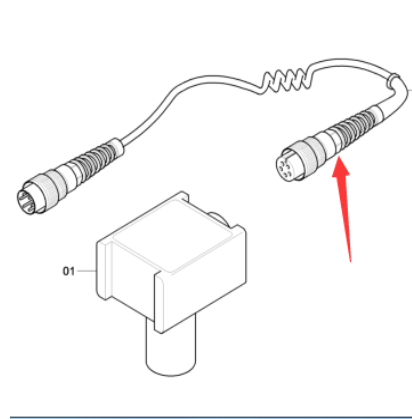 Danapak paver accessories ultrasonic level sensor 