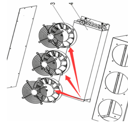 Air conditioning fan (blower) part number 48122717