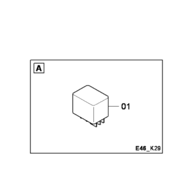 Common relay 24V part number D977730412