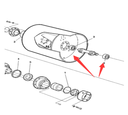 Vibration bearing part number 114060
