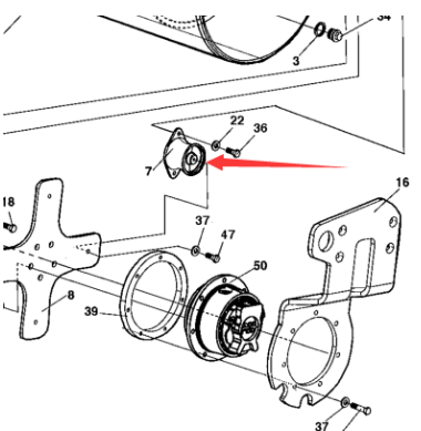 Steel wheel damping block part number 4700376783