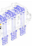 Caterpillar 345GC valve bridge 581-1372, Caterpill