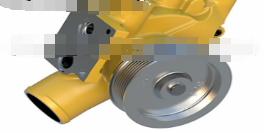 Caterpillar 330D water pump component 352-2123, Ca