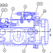 576-3072 Pump GP-MAIN HYDRAULIC Caterpillar 390F L