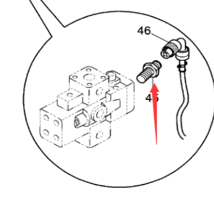 Danapak walking speed sensor part number 977473252