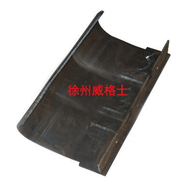 Volvo ABG paver bending plate after feeding 588561