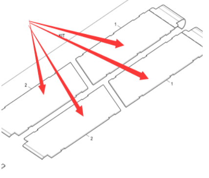 F2500W/WS material feeding bottom plate repair kit