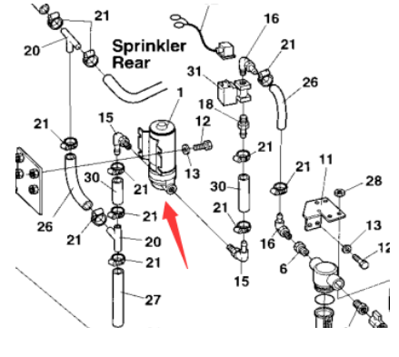 CC6200 Roller Steel Wheel Shock Absorber Repair Ki