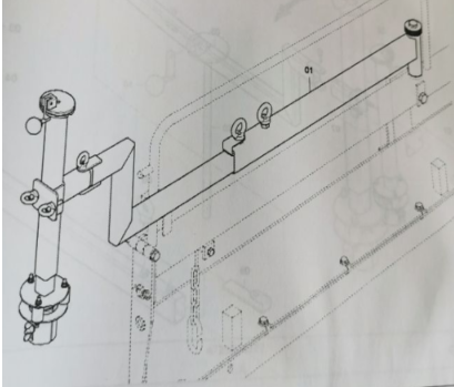 Find the part number of the leveling instrument br