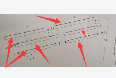 Scraper Chain Protection Repair Kit Part Number/48