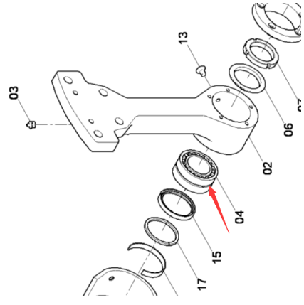 Hanger bearing part number D935225782