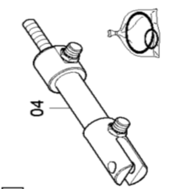 Paver arm locking cylinder part number 4812009598