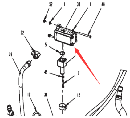Laying machine double gear pump part number 481210