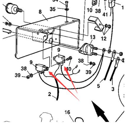 Paving machine relay part number 4700791183