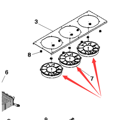 Roller air conditioning fan part number 4700938603