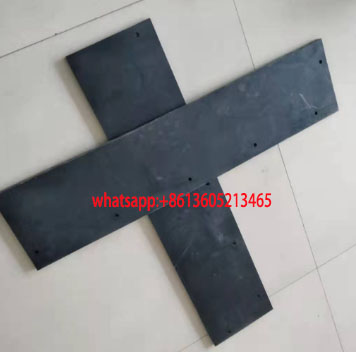 Paver hopper rubber stopper plate part number 8886