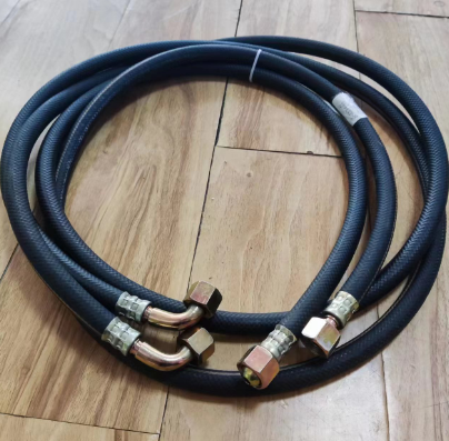 Laying machine diesel return pipe (rubber hose) pa