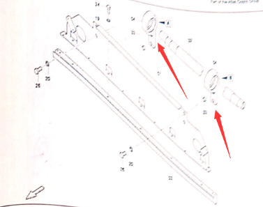 Laying machine rammer pump connection sleeve part 