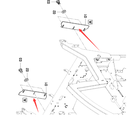 Part number 4812028334 for the spiral front baffle