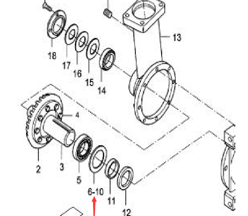 Paver pulley part number 4812270282