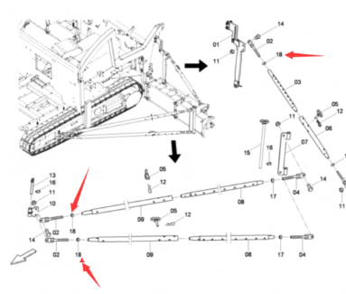 Laying machine starter part number 939979