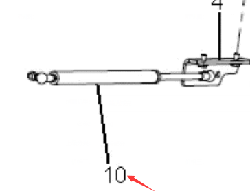 Paver gas spring part number 4812103232
