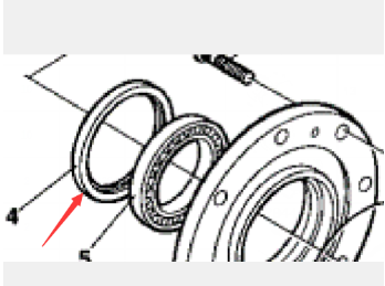 Paver gas spring part number 4812112405