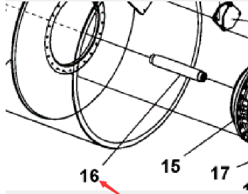 Roller floating oil seal part number 4812157159
