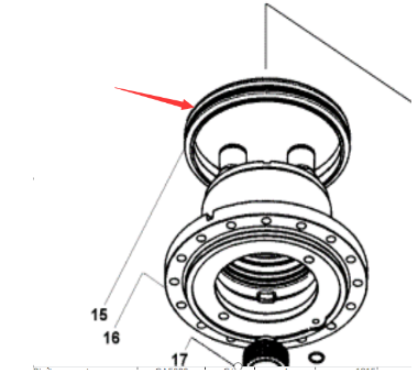 Roller damping block part number 4812114397