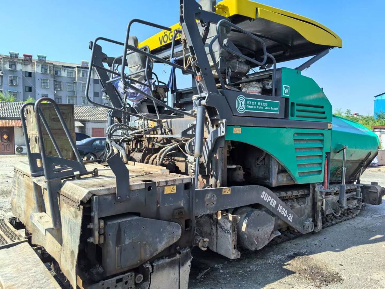 Second hand XCMG 903 telescopic board paver