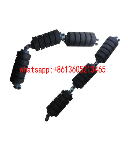 Milling machine W1900 feeding three-section idler 