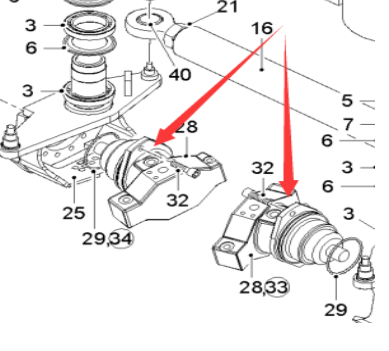 Imported milling machine walking motor 2258581
