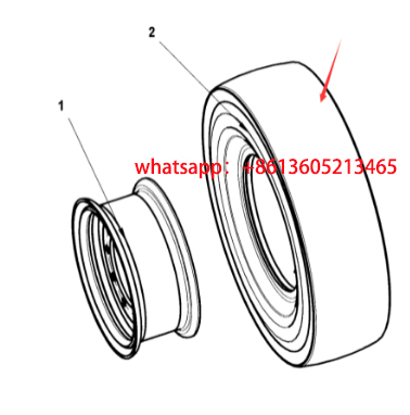 Roller tire (flat) 481226632