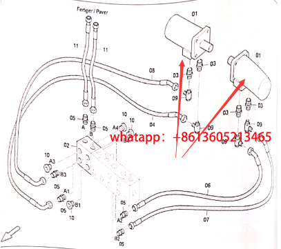 Laying machine ironing board arch adjustment motor