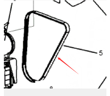 Roller engine belt 4802103579