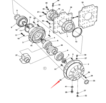 Roller steering gear pump 4812103258