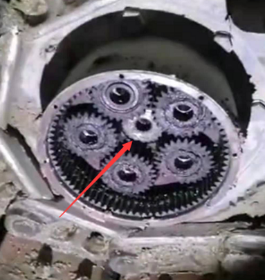 Imported milling machine walking reducer sun gear 