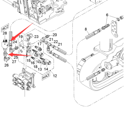 Weite imported milling machine walking accumulator