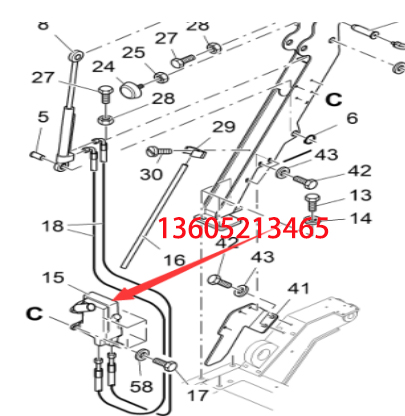 Paver roof manual pressure pump 9628021000