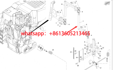 Import milling machine leveling instrument support