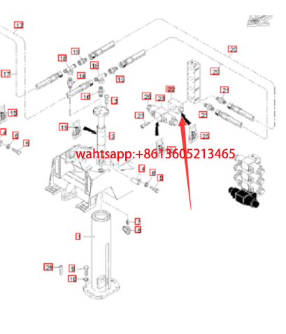 Imported milling machine check valve 24605