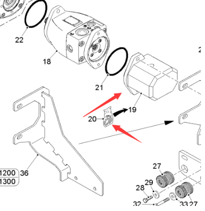 Repair package for imported milling machine gear p