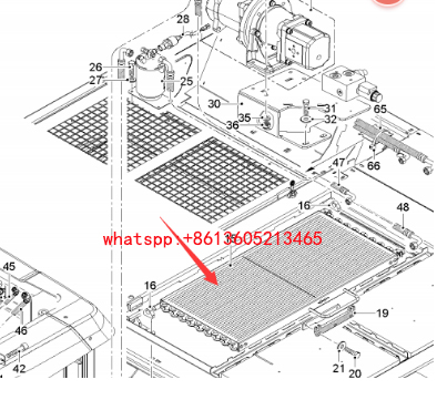 Imported milling machine air conditioning condense
