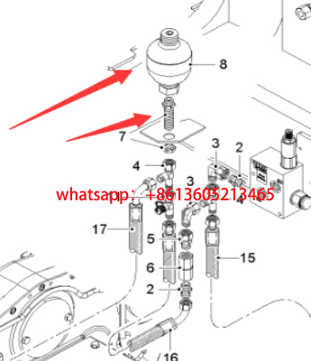 Milling the drum end cover 2112270 with an importe