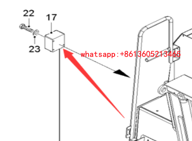 Milling machine rope pull sensor IV2137341
