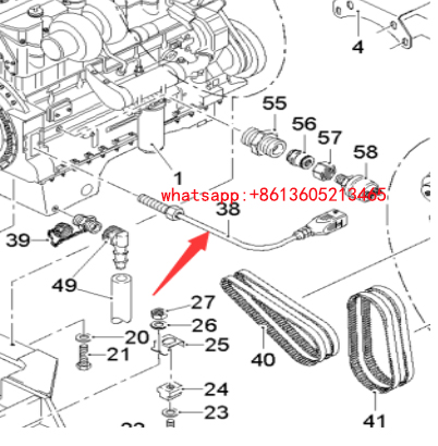 Milling machine speed sensor 120680