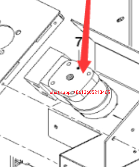 Imported milling machine steering gear 2242994