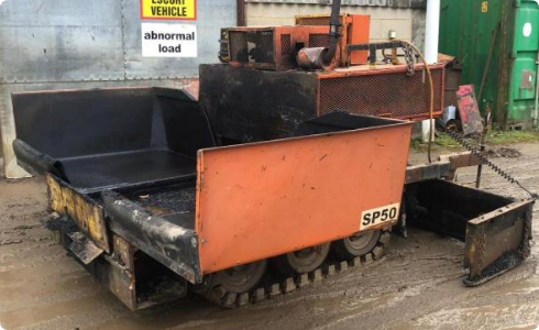 Second-hand Allatt SP 50 Mini Paver for sale.
